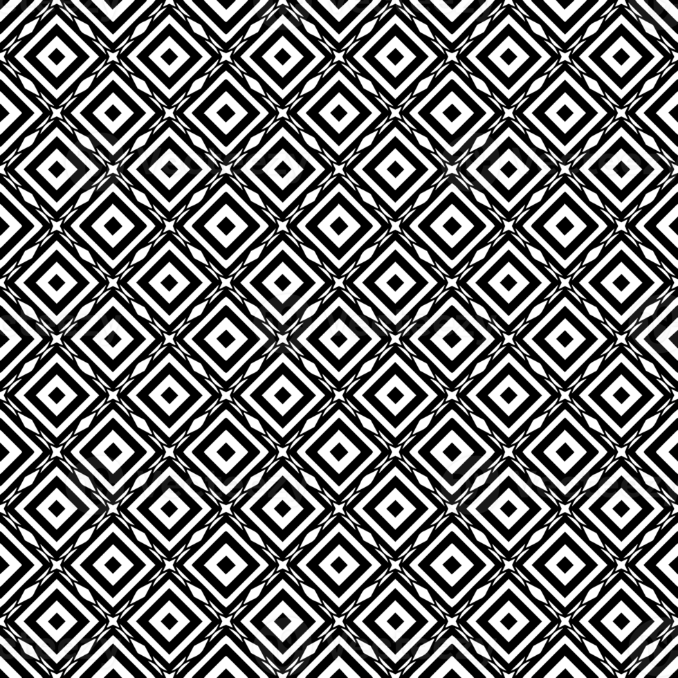 Black seamless abstract pattern. Overlay for background and backdrop. Ornamental design. PNG graphic illustration with transparent background.