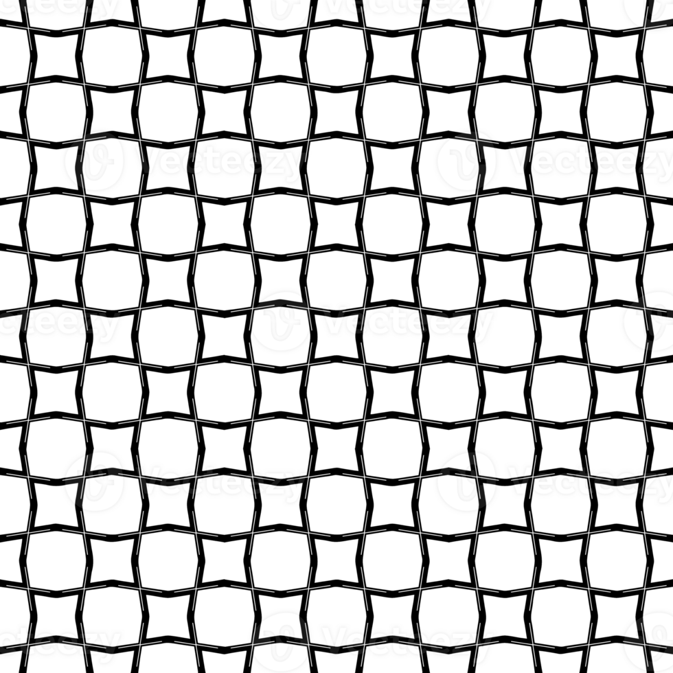 Black seamless abstract pattern. Overlay for background and backdrop. Ornamental design. PNG graphic illustration with transparent background.