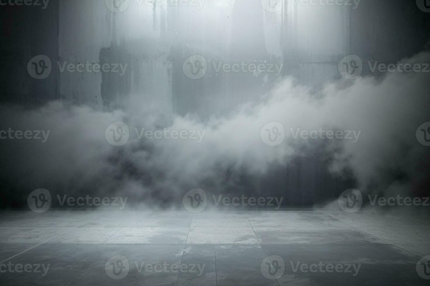 Dark Mist Fog Background AI Generative photo