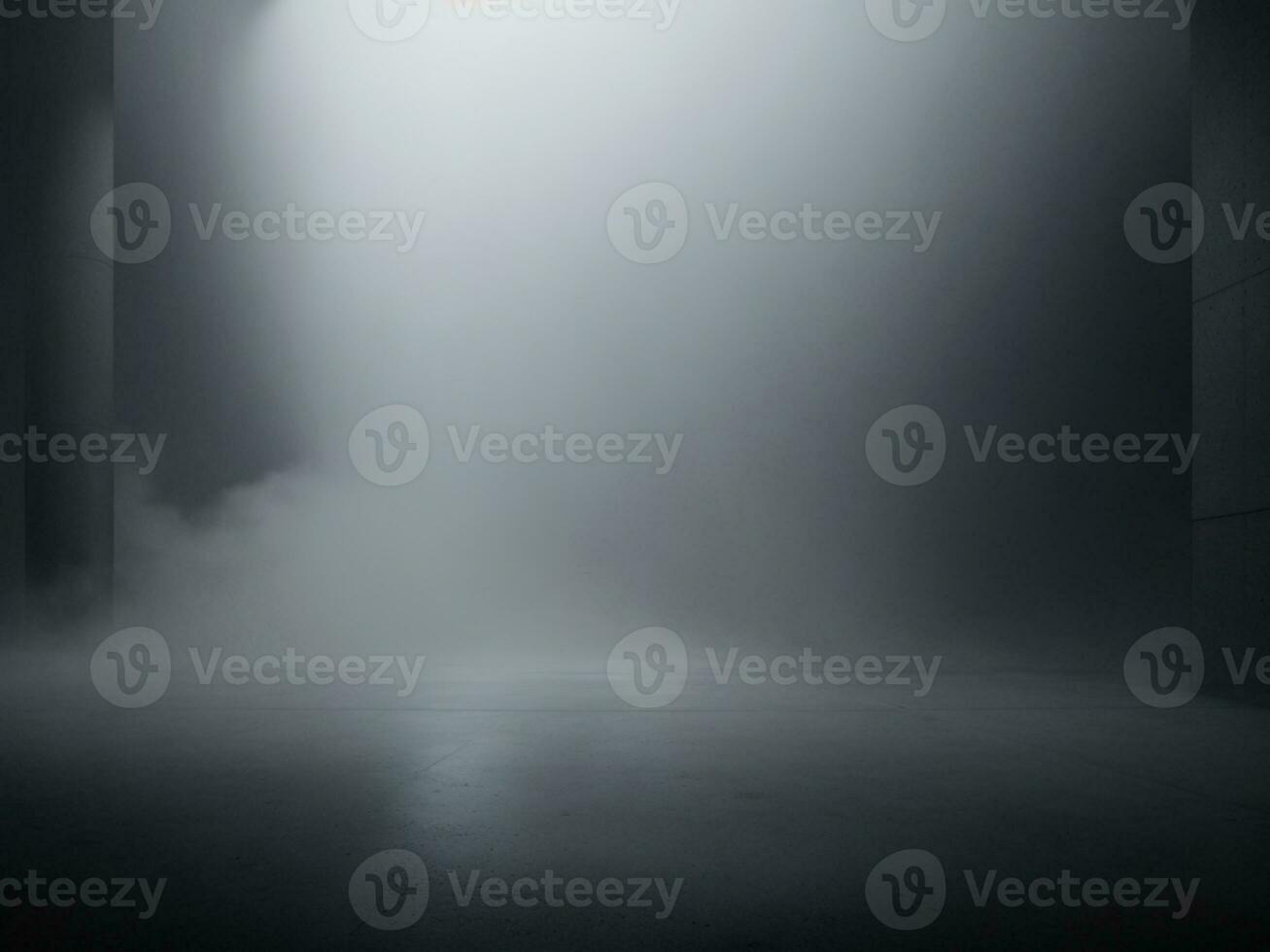 Dark Mist Fog Background AI Generative photo