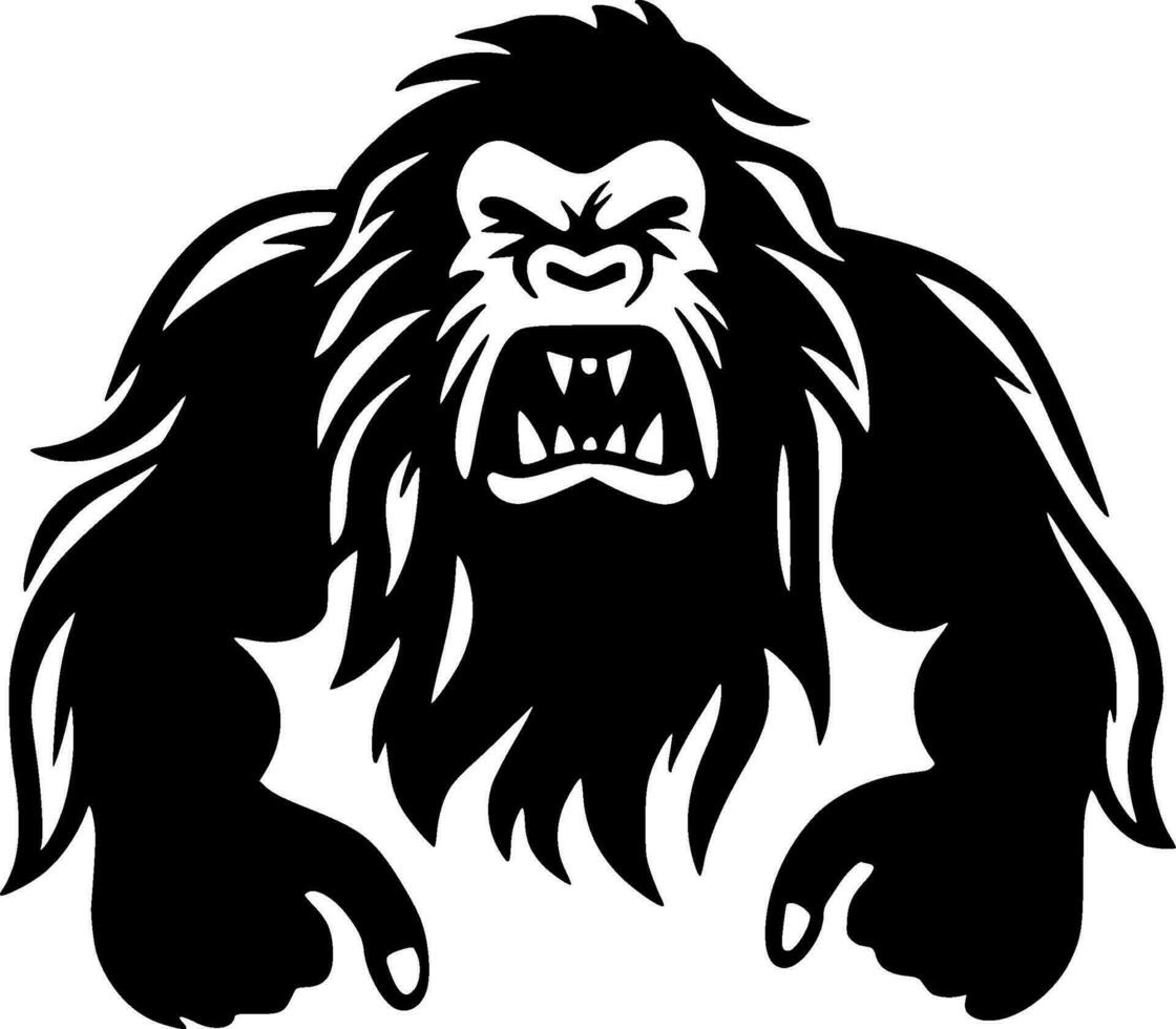 Bigfoot - High Quality Vector Logo - Vector illustration ideal for T-shirt graphic