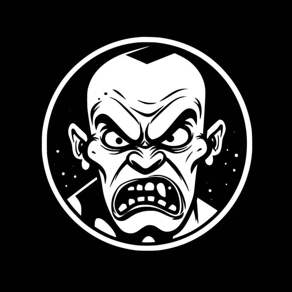 Zombie, Minimalist and Simple Silhouette - Vector illustration