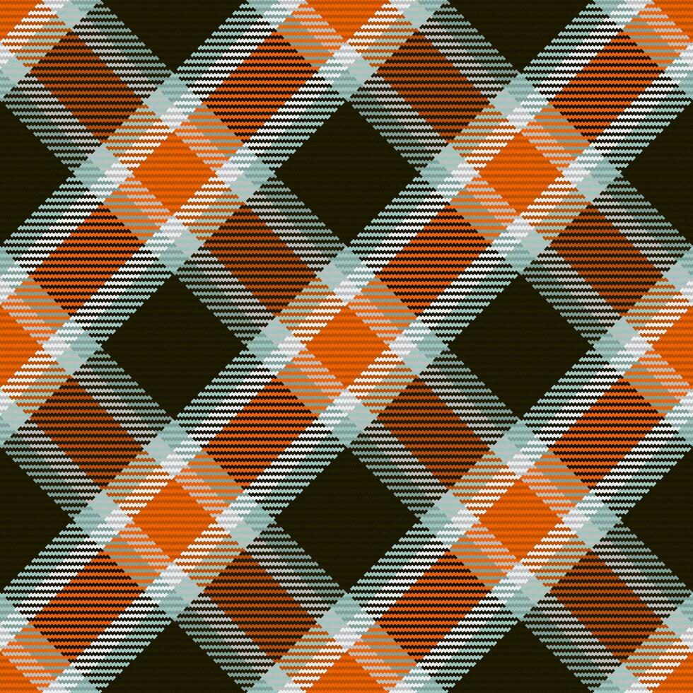 Seamless pattern of scottish tartan plaid. Repeatable background with check fabric texture. Vector backdrop striped textile print.