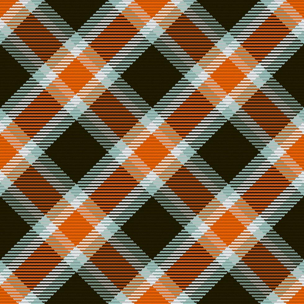 Seamless pattern of scottish tartan plaid. Repeatable background with check fabric texture. Vector backdrop striped textile print.