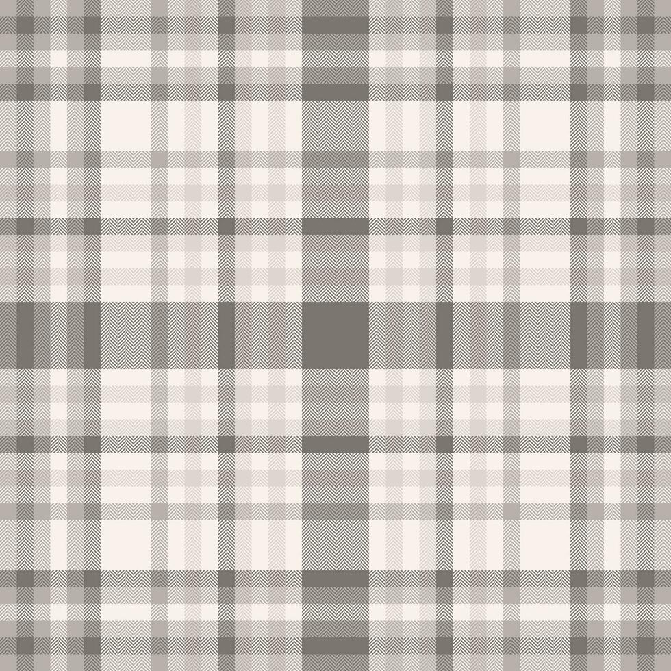 Seamless textile background of texture check fabric with a pattern tartan plaid vector. vector