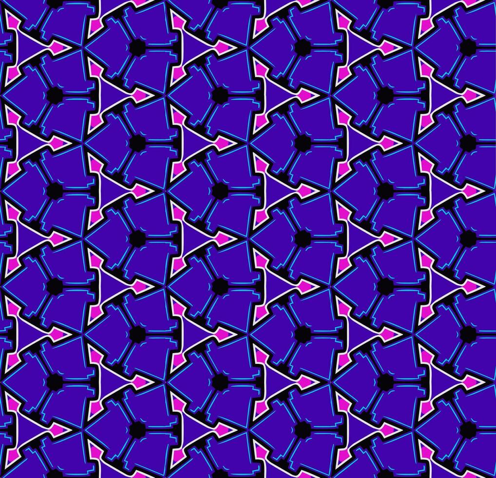 Multi color seamless abstract pattern. Background and backdrop. Multi Colored. Colorful ornamental design. Colored mosaic ornaments. Vector graphic illustration.
