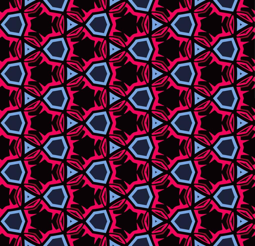 Multi color seamless abstract pattern. Background and backdrop. Multi Colored. Colorful ornamental design. Colored mosaic ornaments. Vector graphic illustration.