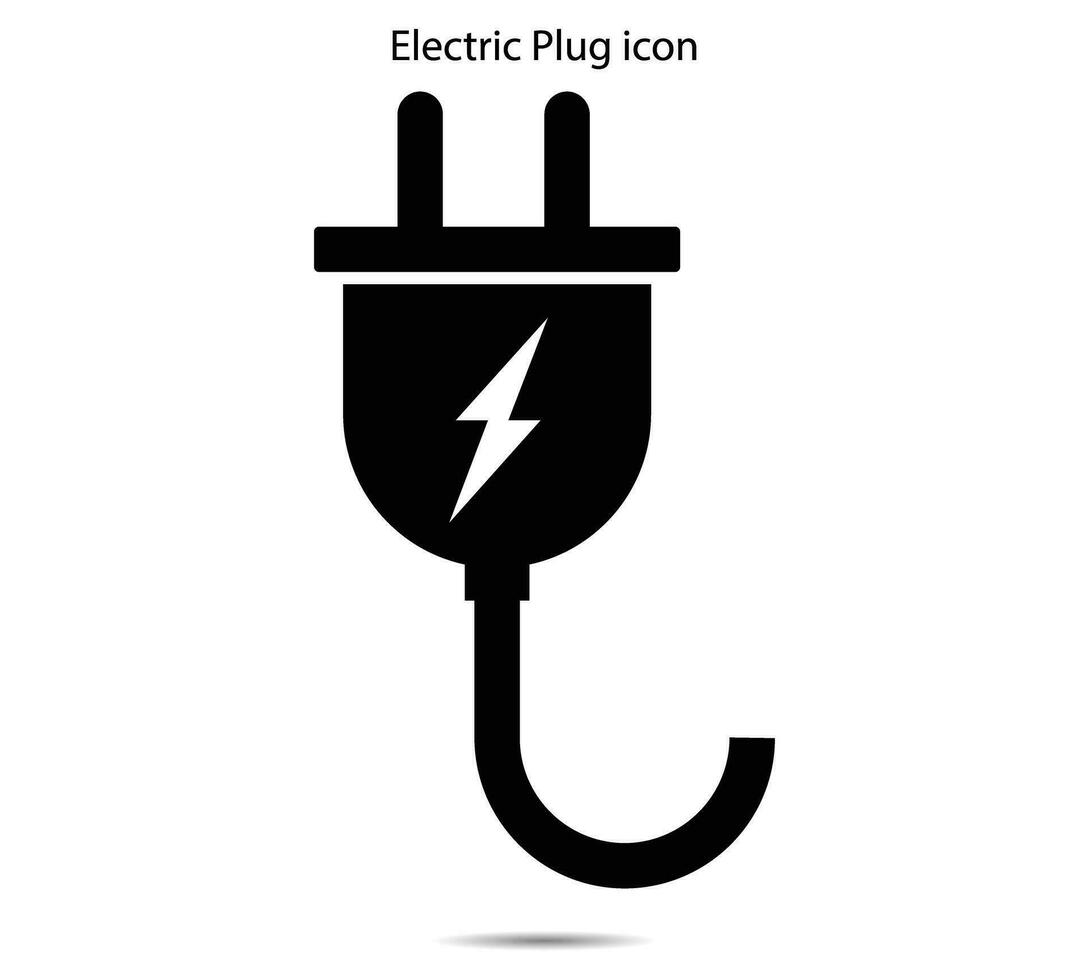 Electric Plug icon vector