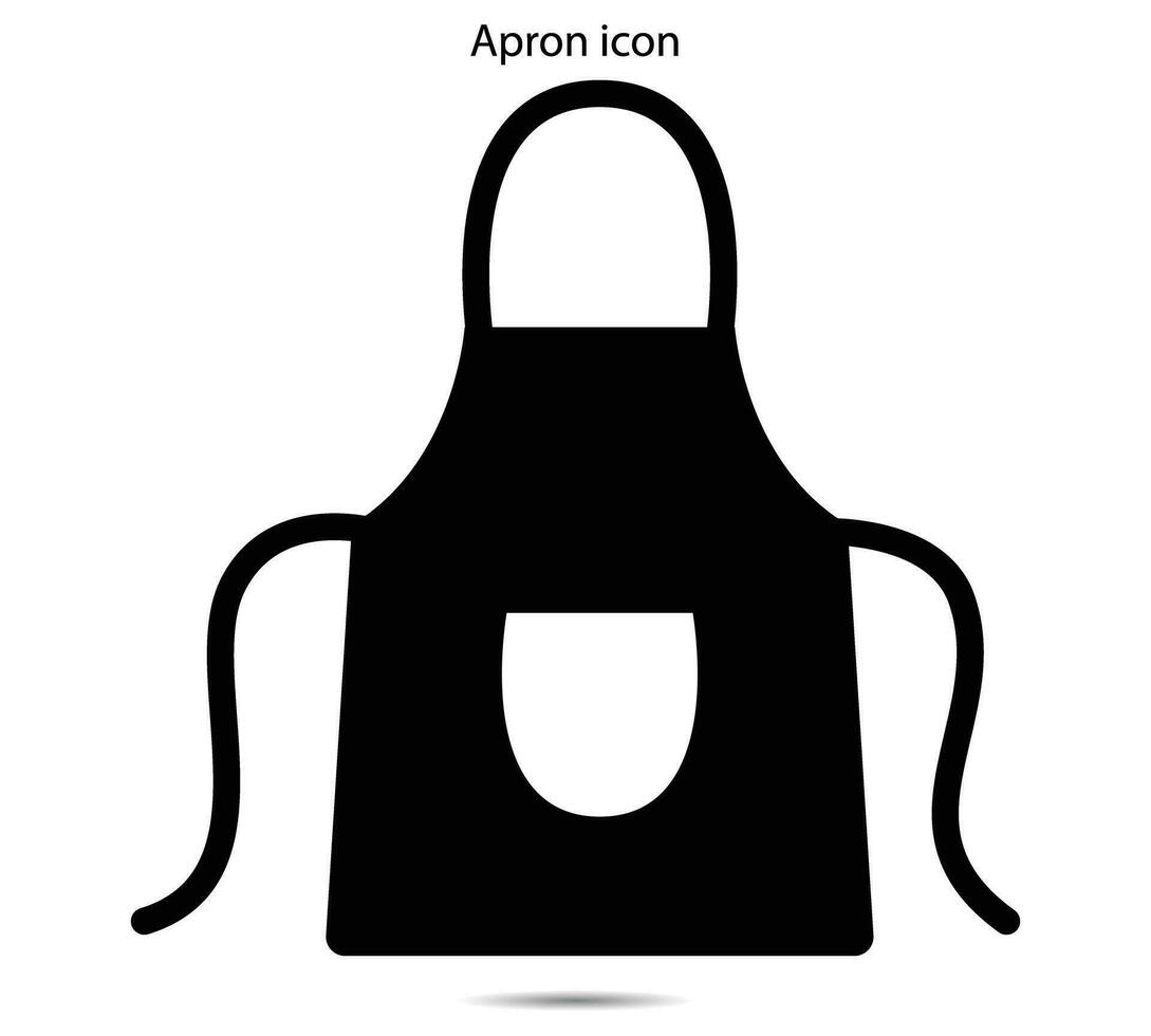 Apron icon, Vector illustration