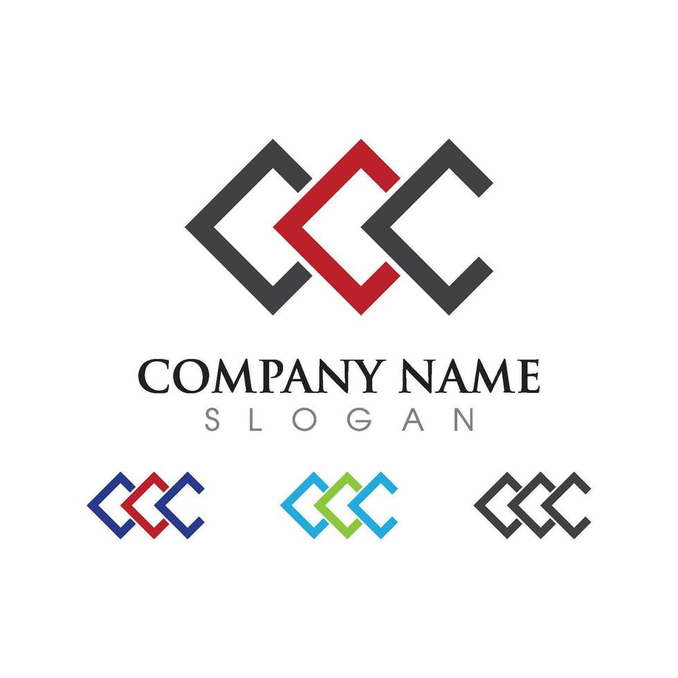 C Letter Logo Template vector