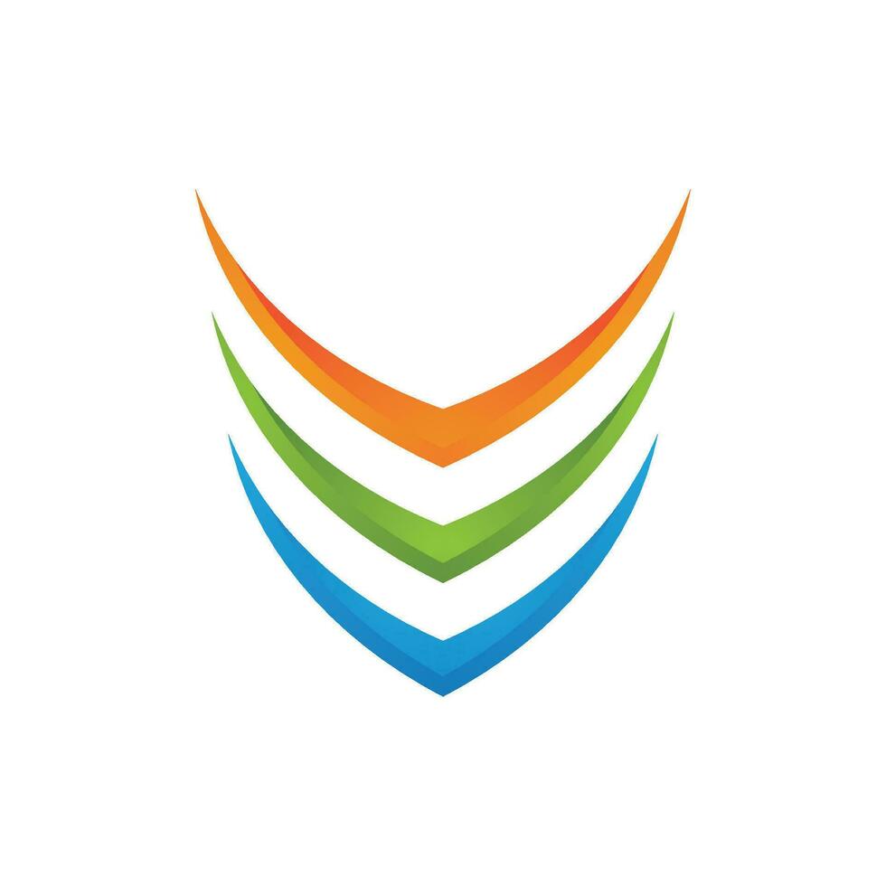 V Letter Logo Template vector