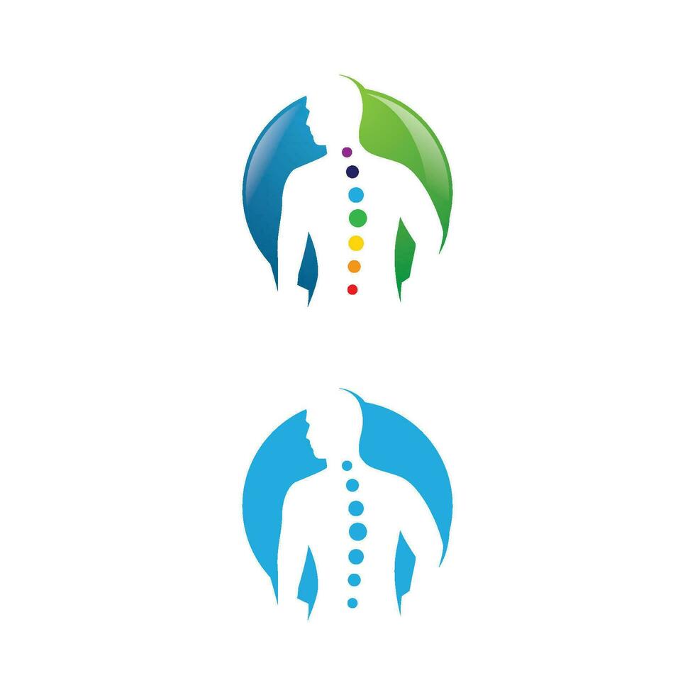 Spine diagnostics symbol vector