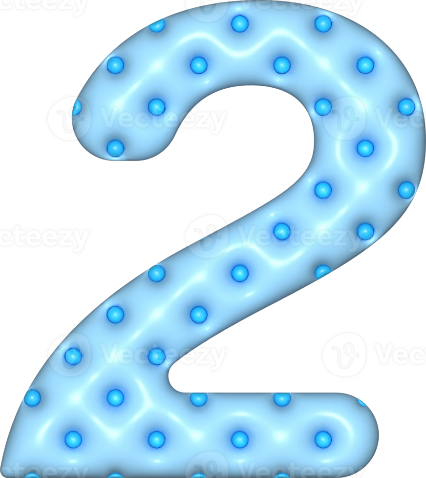 Number illustration. Hand drawn picture png