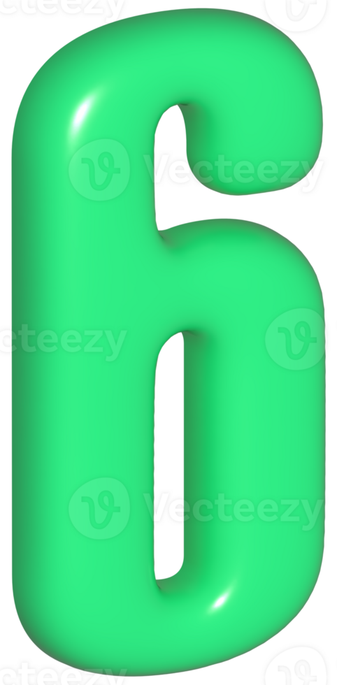 Number illustration. Hand drawn picture png