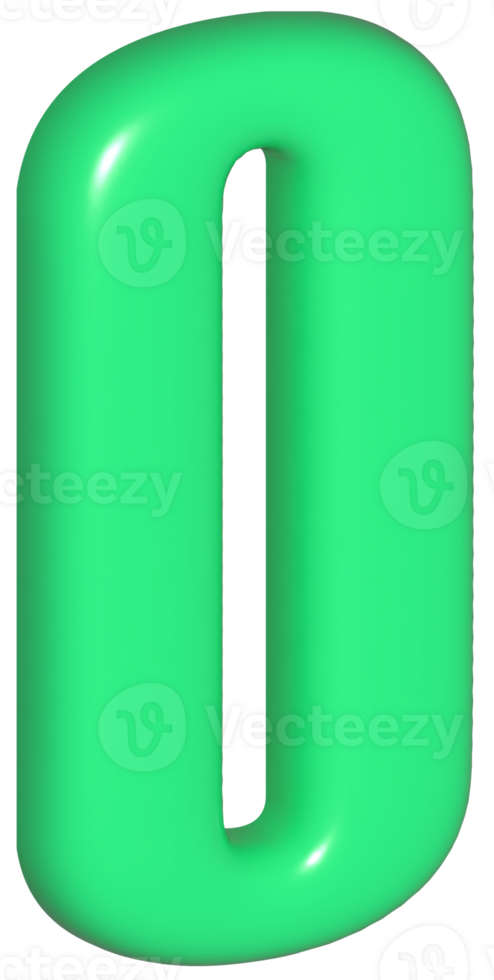 Number illustration. Hand drawn picture png