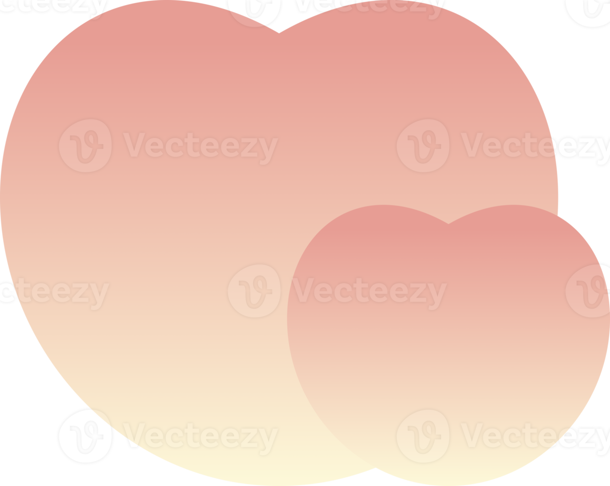 Cute sweet pink heart png
