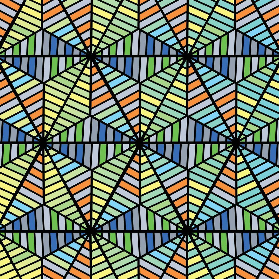 Abstract triangle pyramid colored vector pattern background illustration lines isolated on square wallpaper ratio template.