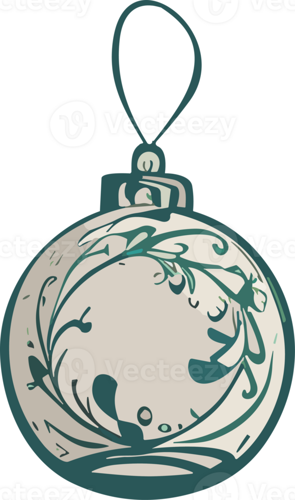 Christmas Ornament AI Generative png