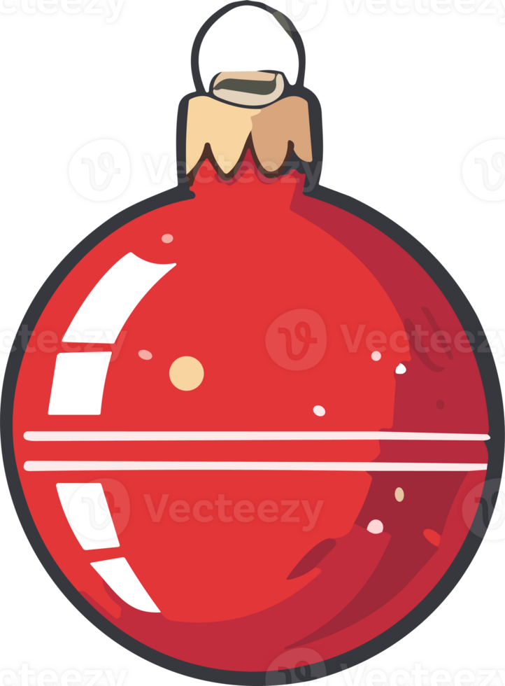 Christmas Ornaments AI Generative png