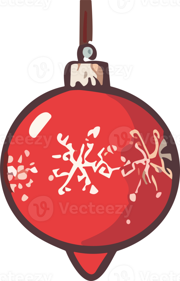 Christmas Ornaments AI Generative png