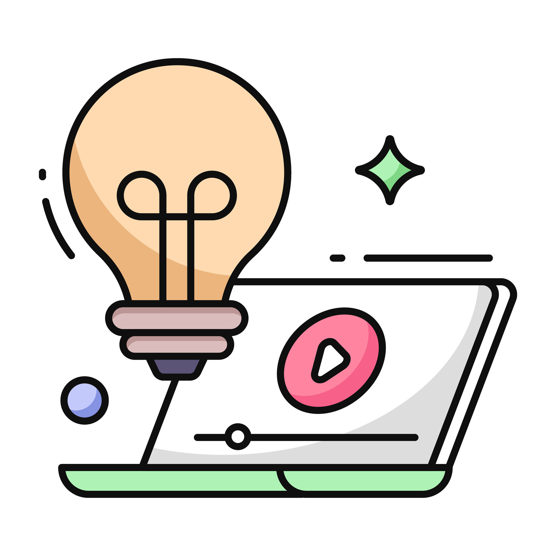 Trendy vector design of video tutorial 33491431 Vector Art at Vecteezy