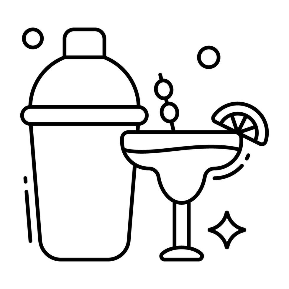 Lemonade icon, editable vector