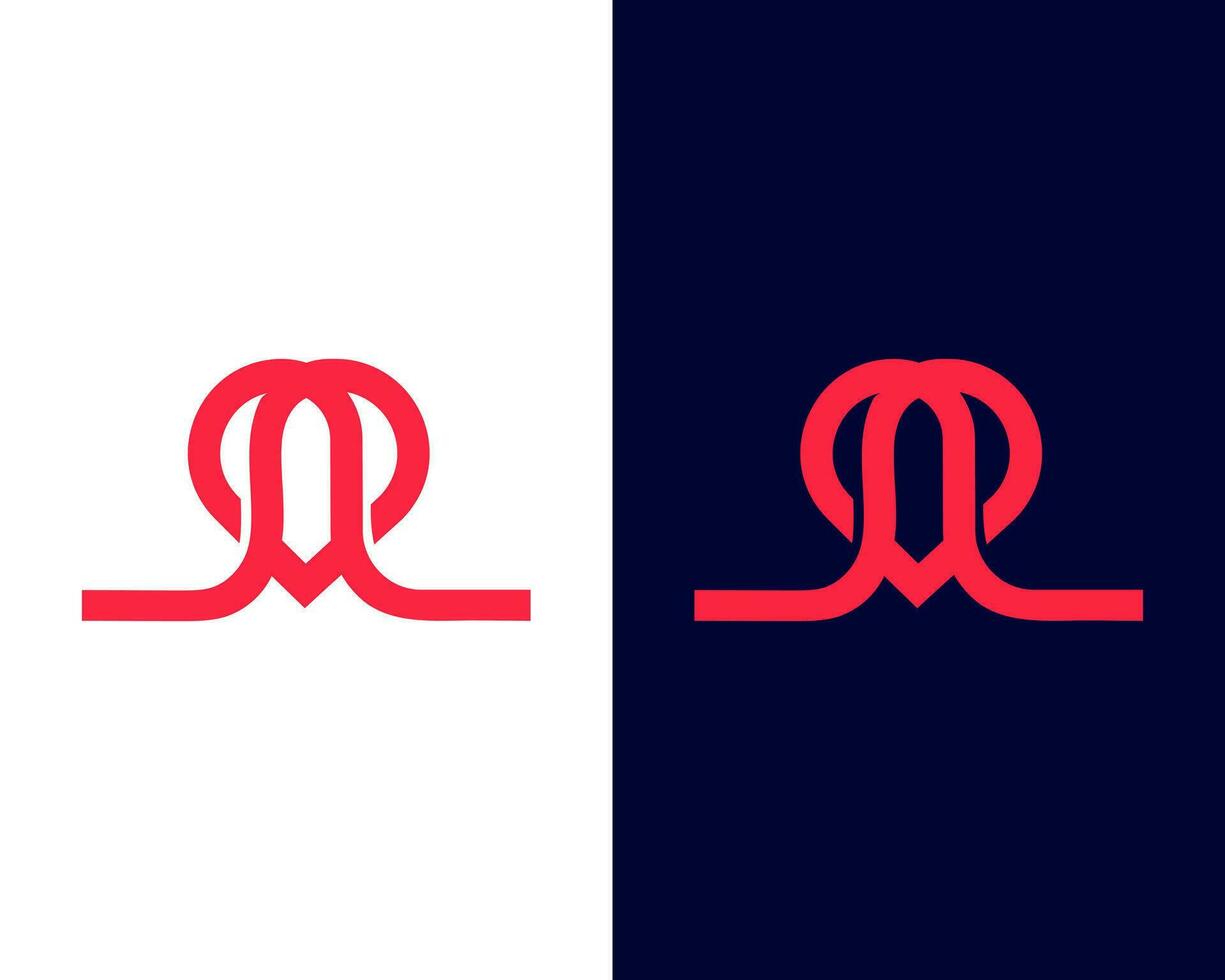 M with love icon logo design, love icon logo, letter m logo design, l logo design vector