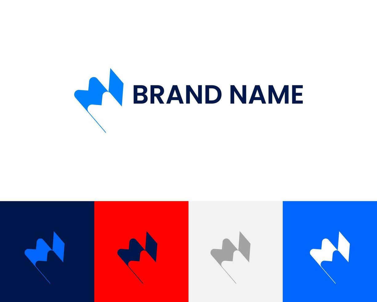 Abstract MV letter logo design, Monogram mv logo template, MV minimalist logo design vector