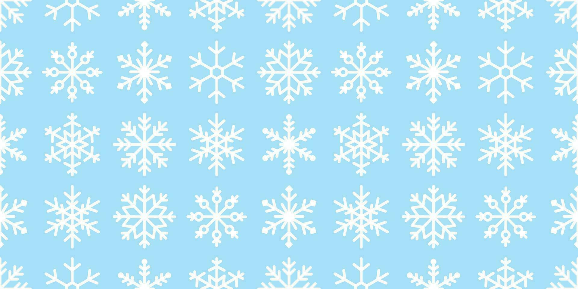 copo de nieve sin costura modelo vector Navidad nieve Navidad Papa Noel claus bufanda aislado fondo de pantalla loseta antecedentes ilustración regalo envase papel azul diseño