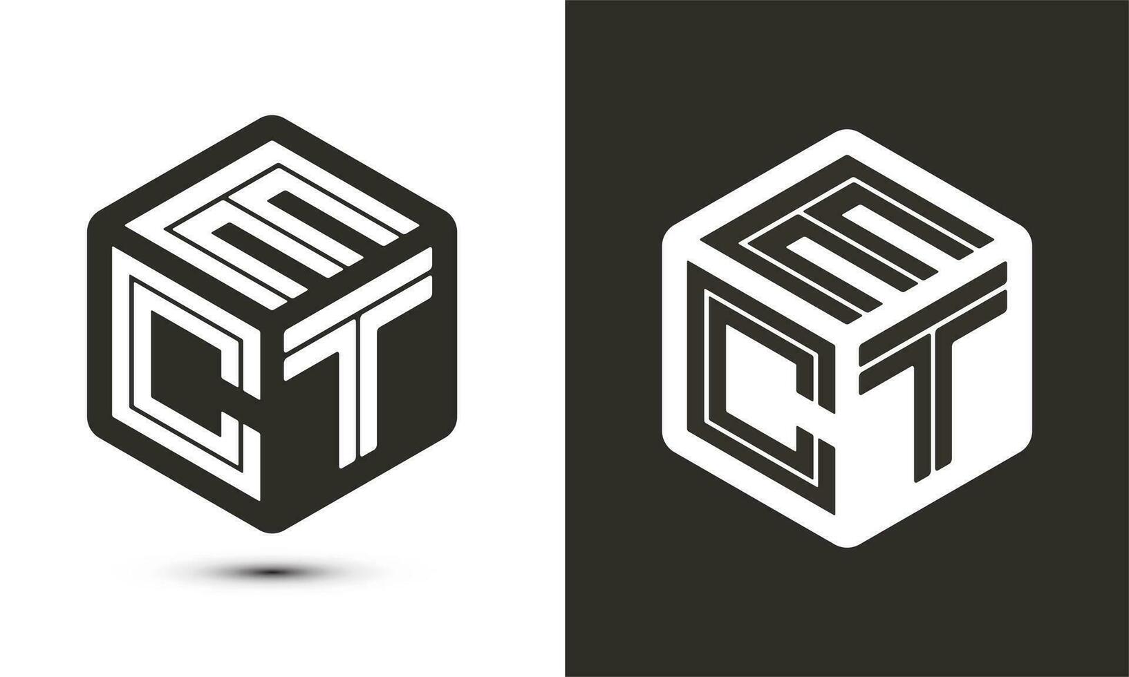 QMC letter logo design with illustrator cube logo, vector logo modern alphabet font overlap style.