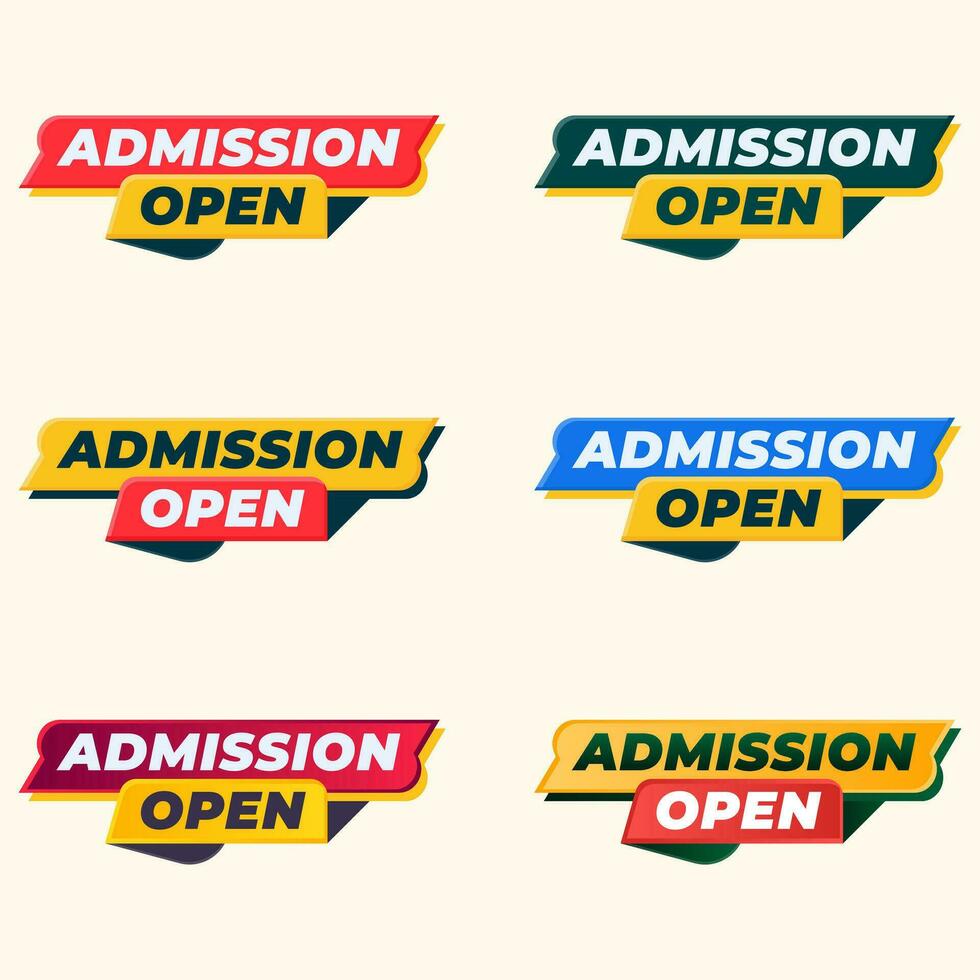 speed style admission open school education banner social media post template vector