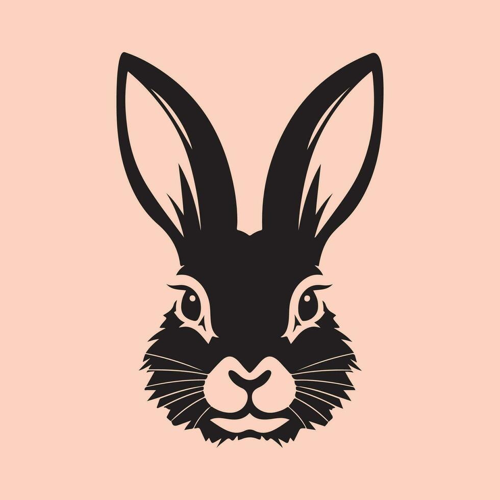 Bunny Head Vector Art, Image and Design