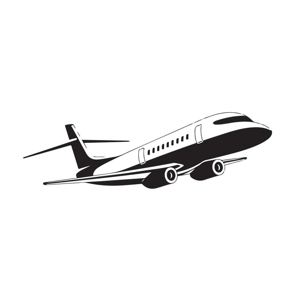 Air Plane Symbol Vector, Logo and Design vector