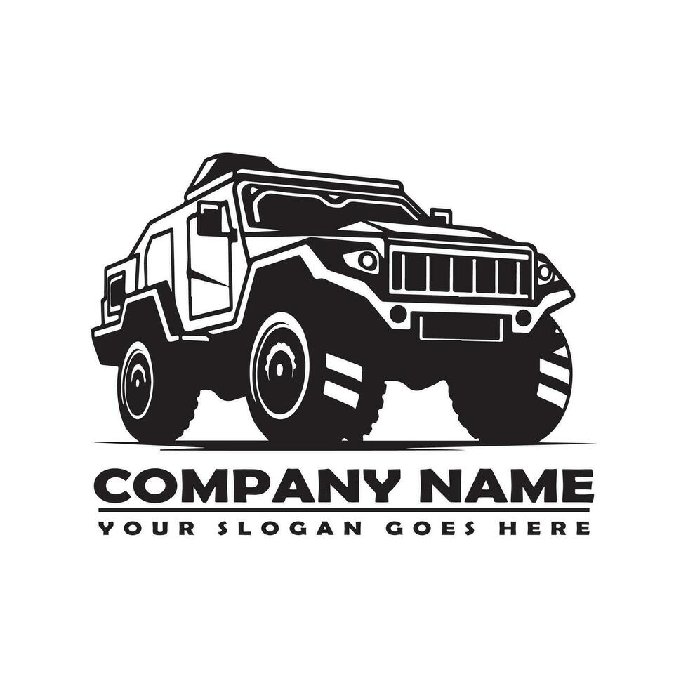 adventure vehicle vector, offroad Vehicle Vector, Vector Illustration