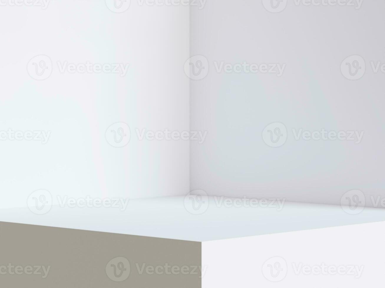 Podium product display scene presentation realistic render illustration photo
