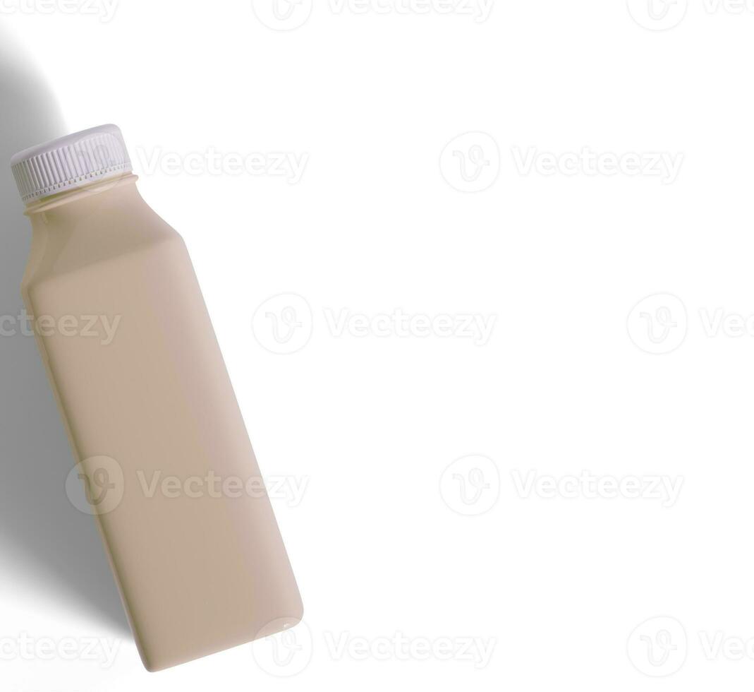 Cool Brew Coffee plastic Bottle Illustration realistic render photo
