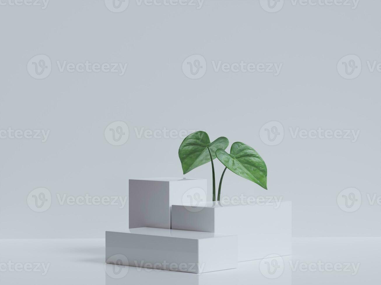 Podium product display scene presentation realistic render illustration photo