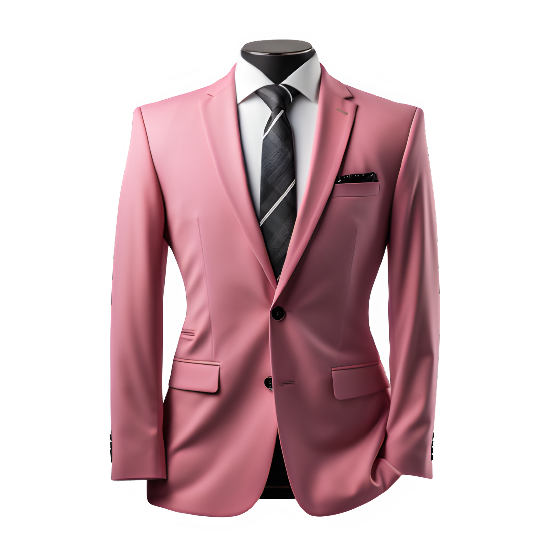 pink tuxedo suit mockup on transparent background ,businessman suit png ...