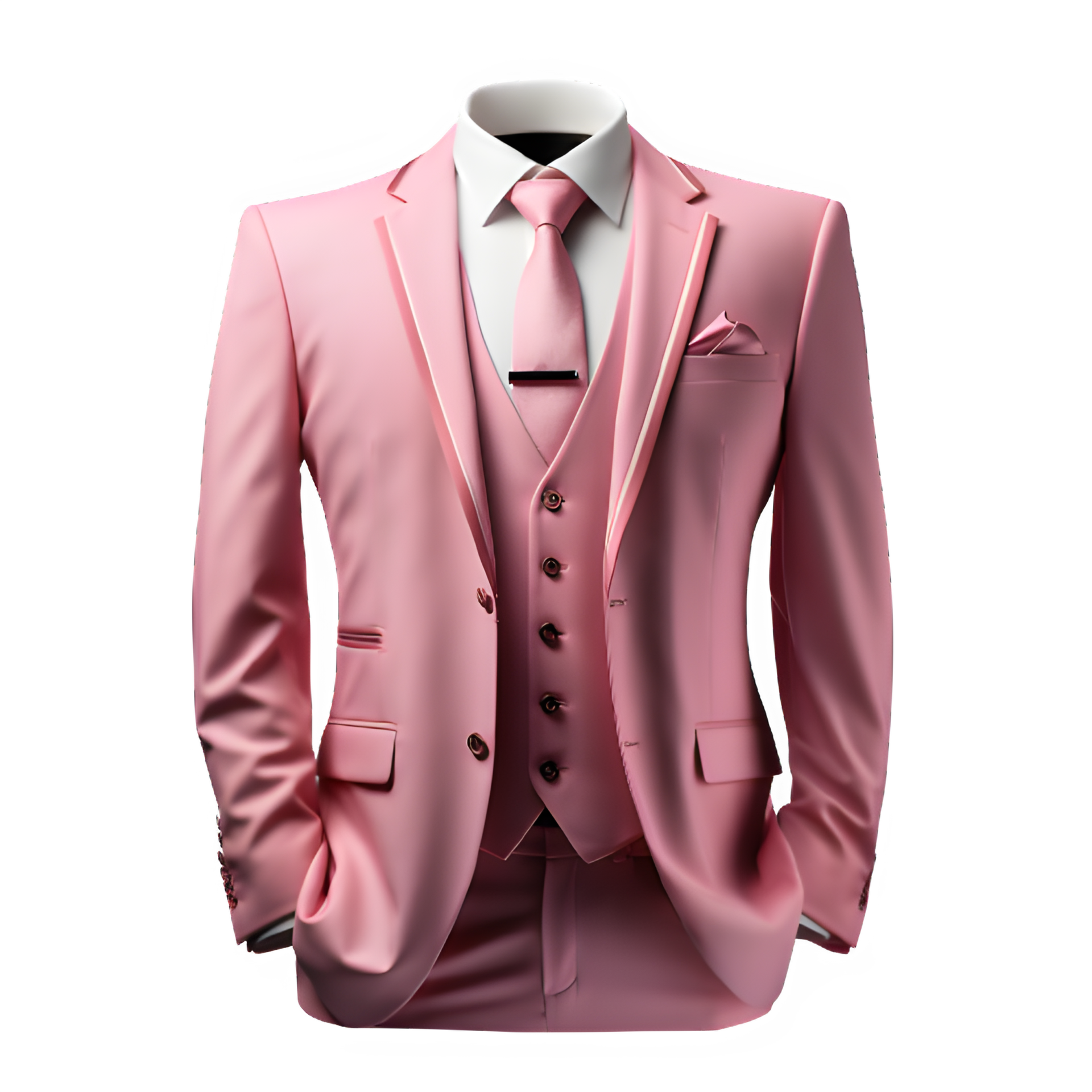 pink tuxedo suit mockup on transparent background ,businessman suit png ...