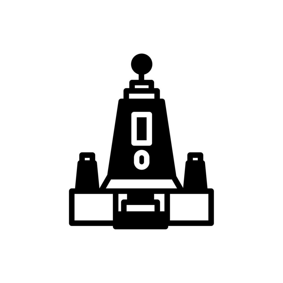 Mitad de la Mundo icon in vector. Illustration vector