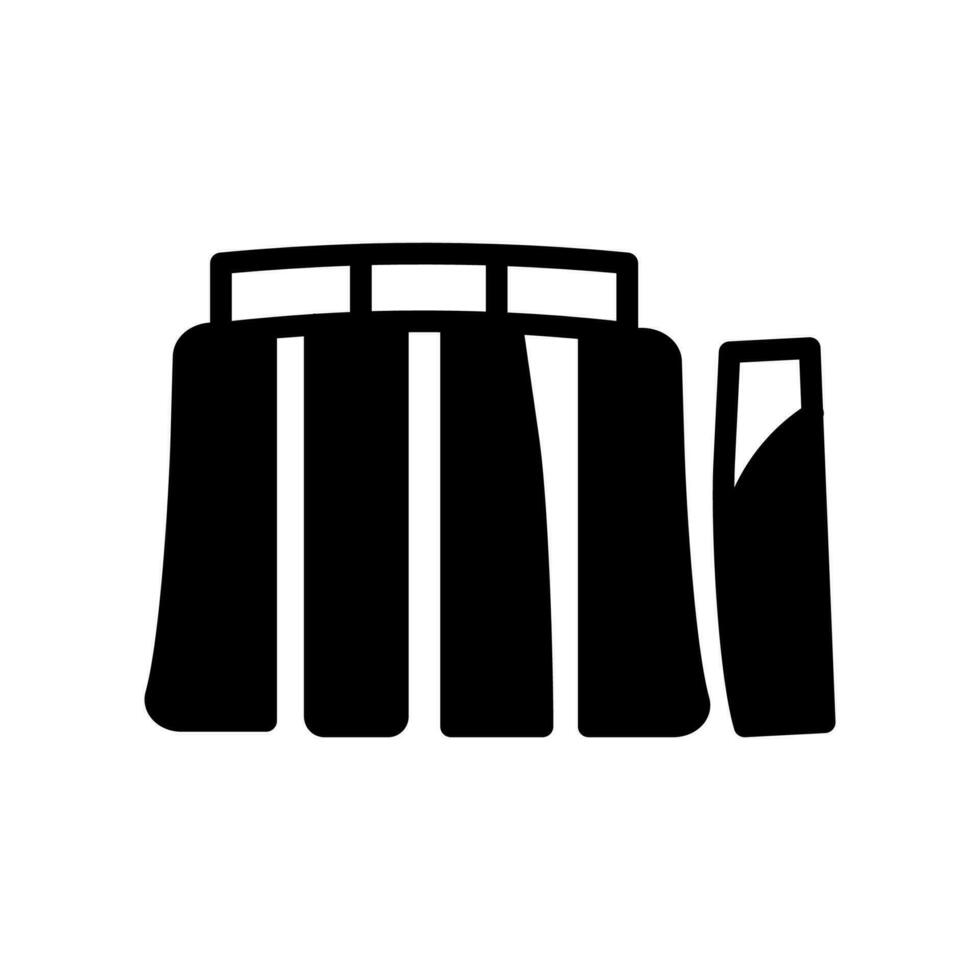 Stonehenge icon in vector. Illustration vector