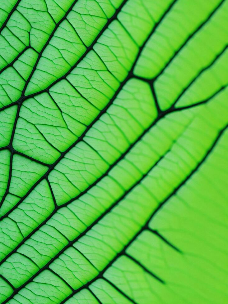 Aesthetic green leaf photo