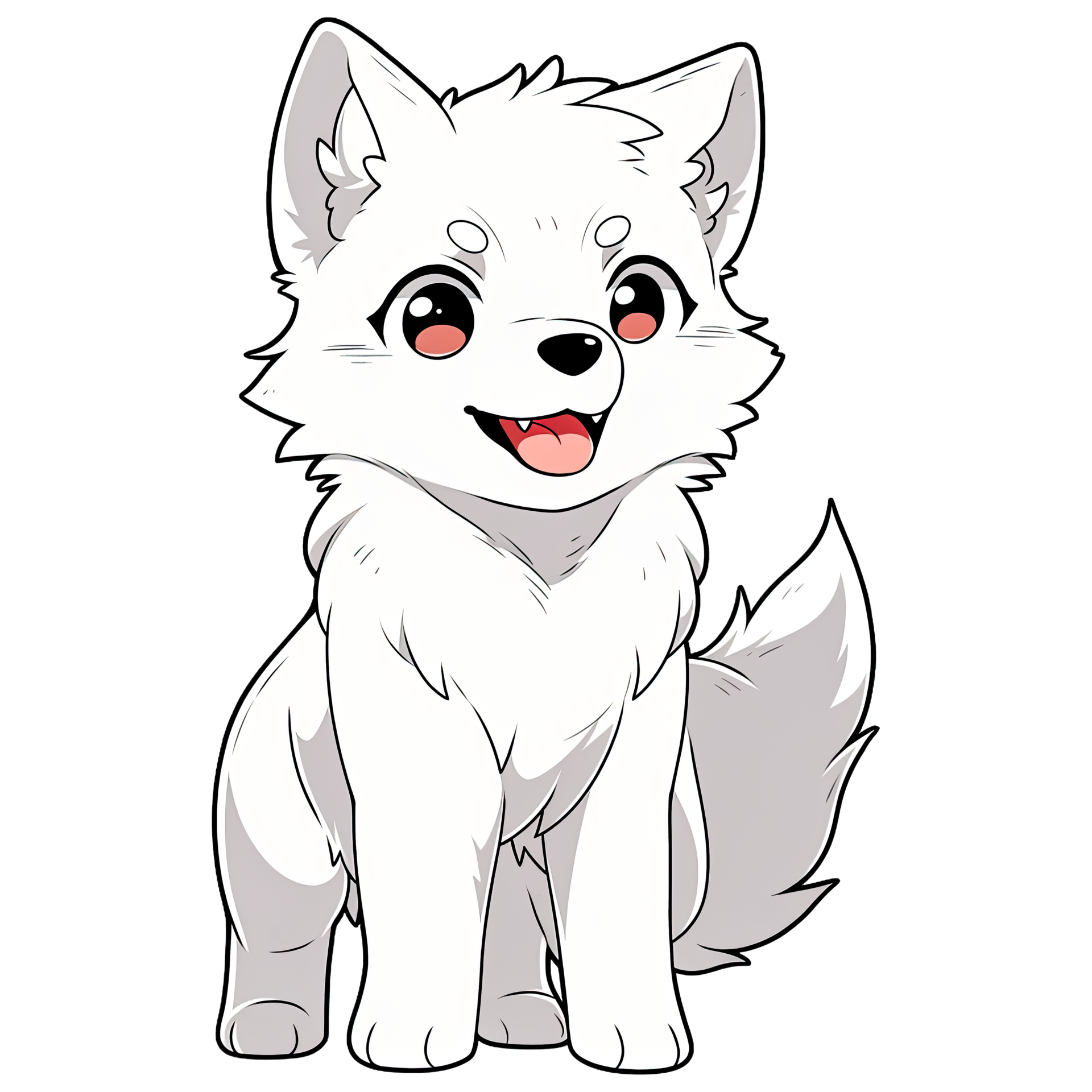 Chibi wolf