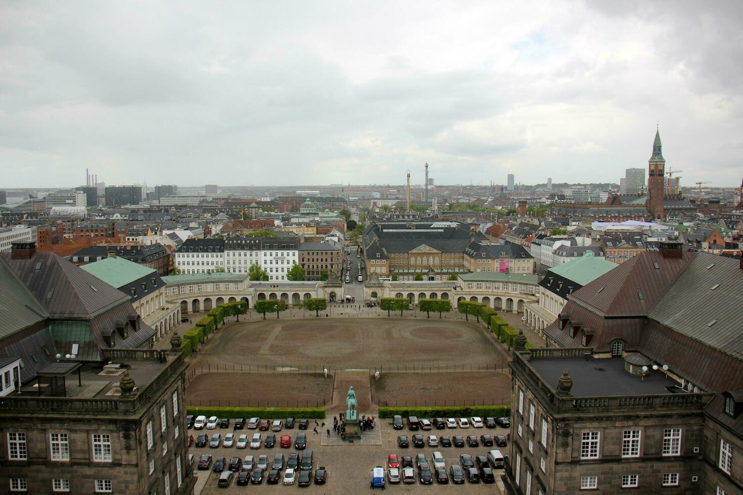 Copenhagen Denmark 18.05. 2023. Copenhagen, the capital of Denmark, is located on the offshore islands of Zealand and Amager. photo