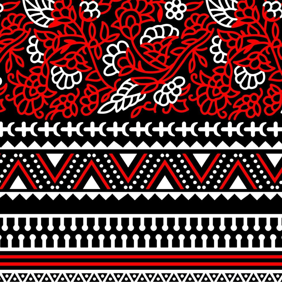 floral abstract pattern suitable for textile and printing needs vector