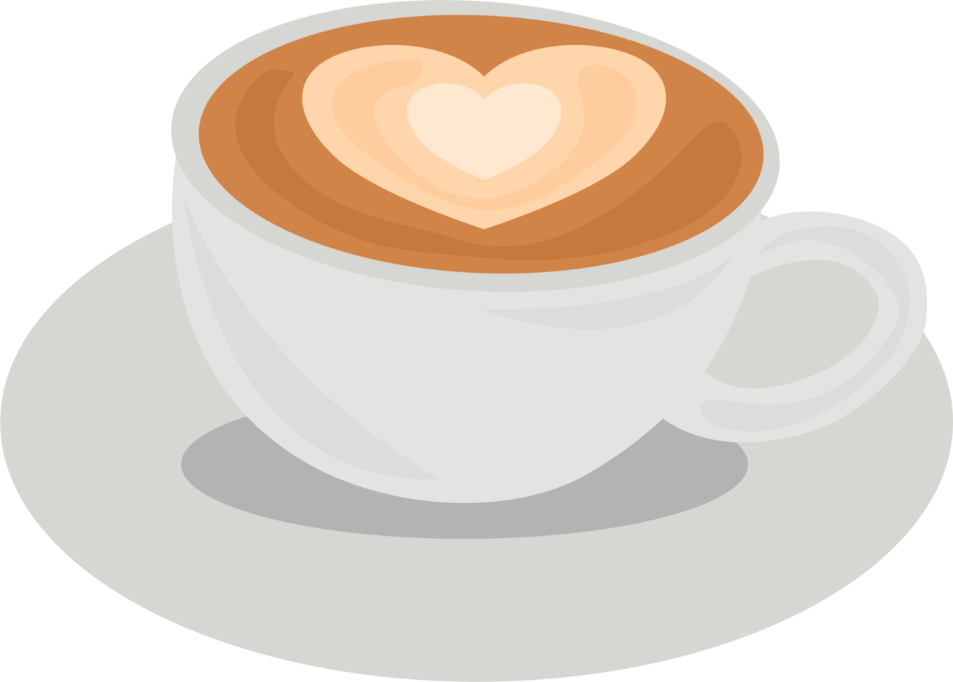 cup of coffee with heart png