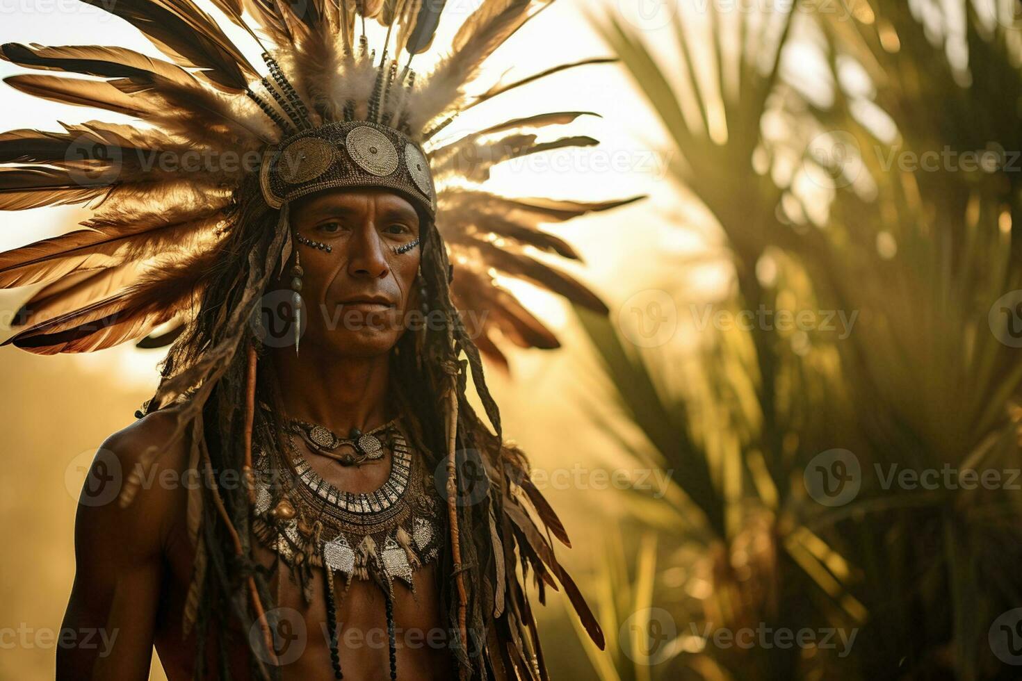 native american man indian tribe portrait photo