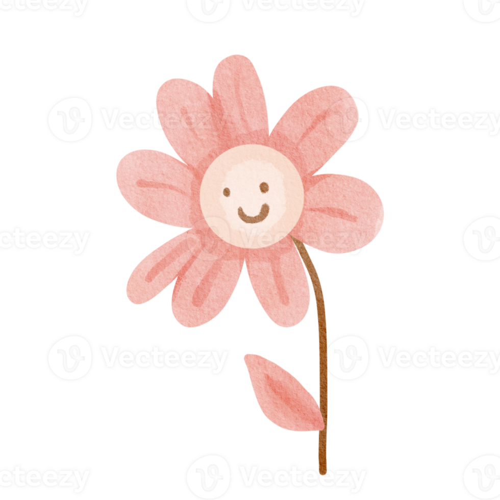 Cute digital painting watercolor element.valentines concept.valentines Clipart.cartoon character hand drawn illustration.design for texture,decoration,fabric,sticker,scrapbook. png