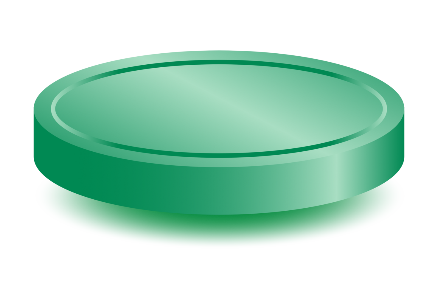 Green podium showing products png