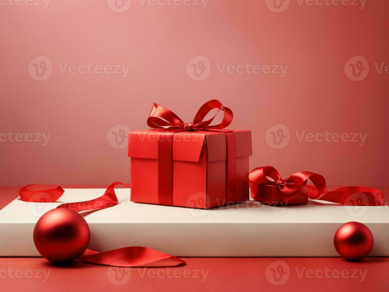 3D Vector minimal scene for mockup product display. Generative AI photo